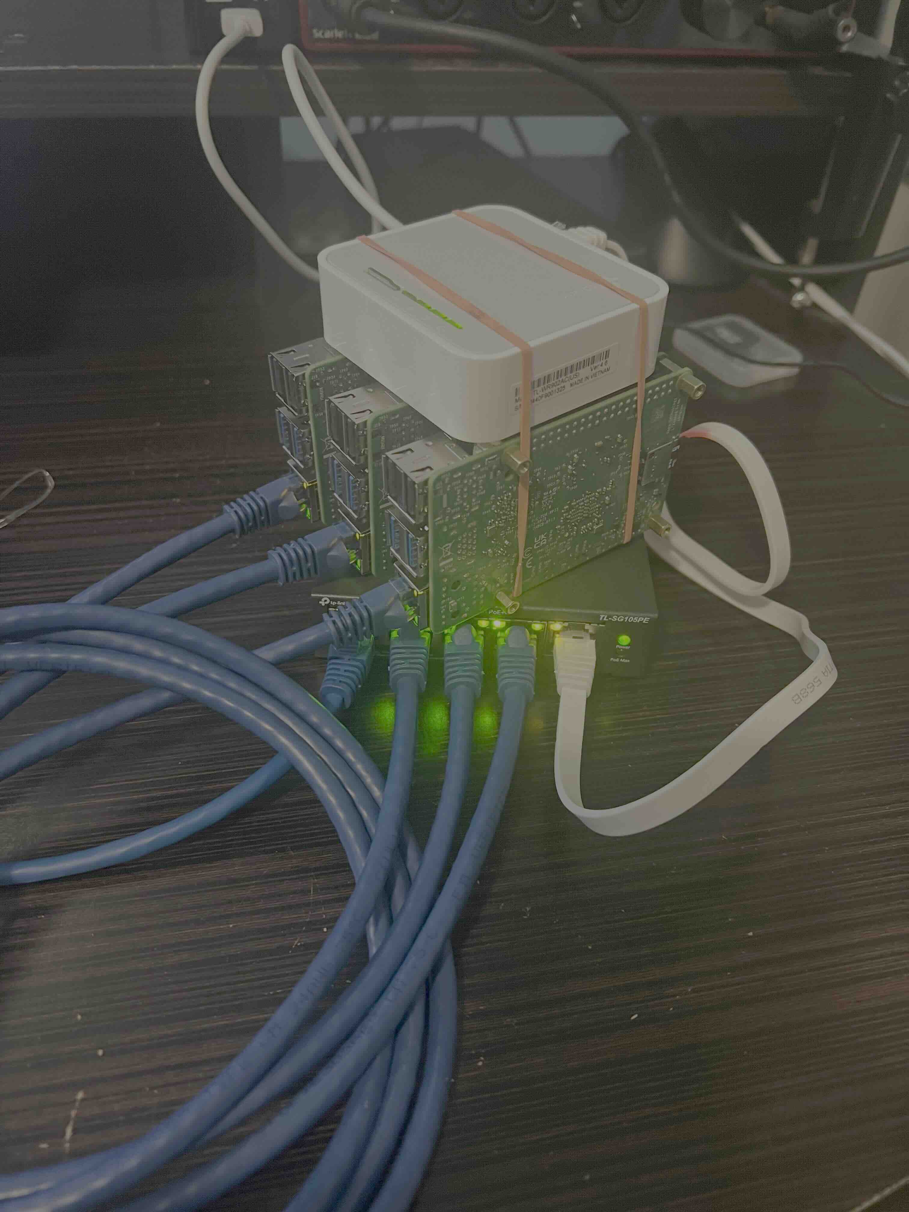 Pi Cluster View A