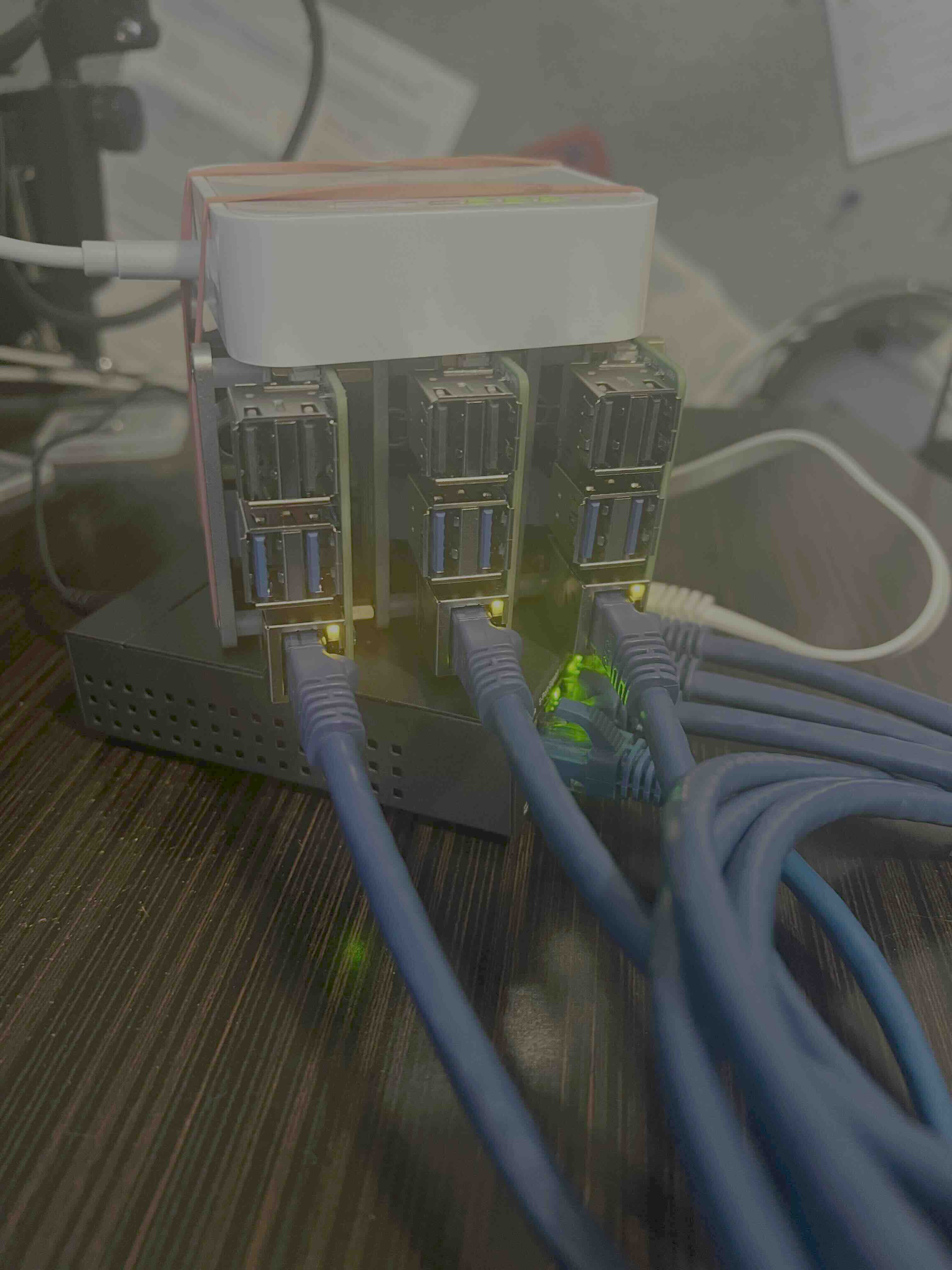 Pi Cluster View B